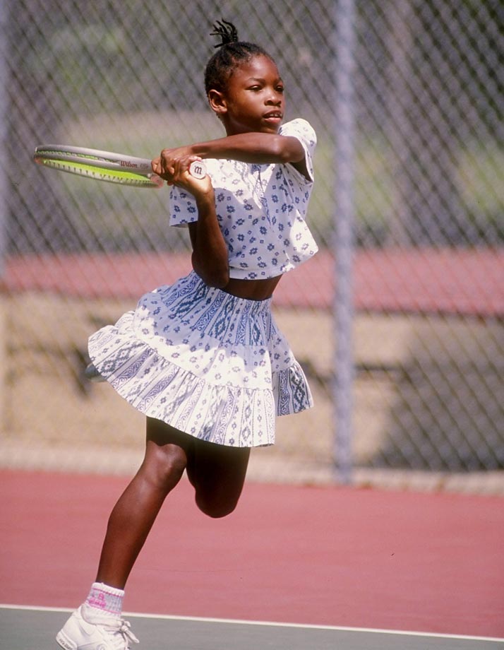 From her humble beginnings, Serena Williams has climbed to the top of the tennis world. Here are some rare photos of the woman Billie Jean King says is the best player in tennis history.